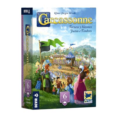 Carcassonne expansión 6: torneos y blasones