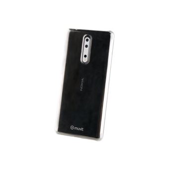 Carcasa Muvit transparente para Nokia 8