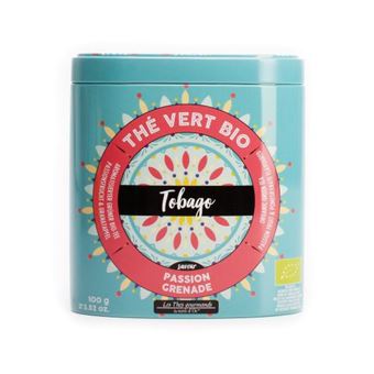 Té verde Bio gourmet Terre D'oc Tobago Pasión Granada