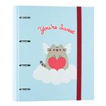Carpeta 4 Anillas Pusheen Purrfect