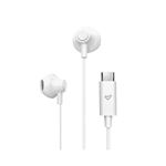Auriculares con cable Energy Sistem EasyPods USB-C Snow