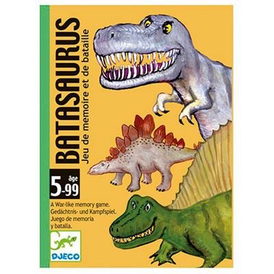 Djeco Batasaurus Juego de cartas multicolor 35136a