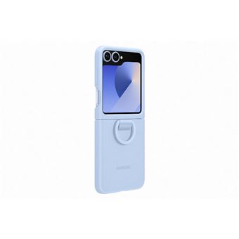 Funda de silicona Samsung Azul celeste para Samsung Galaxy Z Flip6