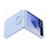 Funda de silicona Samsung Azul celeste para Samsung Galaxy Z Flip6