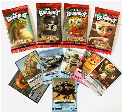 Sobre italian brainrot tcg serie alpha