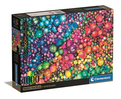 Puzzle clementoni 1000 marv marbles colorboom