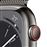 Apple Watch S8 41mm LTE Caja de acero inoxidable Grafito y correa Loop milanese grafito