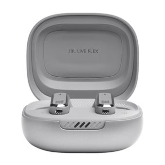 Auriculares Noise Cancelling JBL Live Flex True Wireless Plata -  Auriculares inalámbricos - Los mejores precios