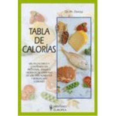 Hispano Europea Tabla De Calorías