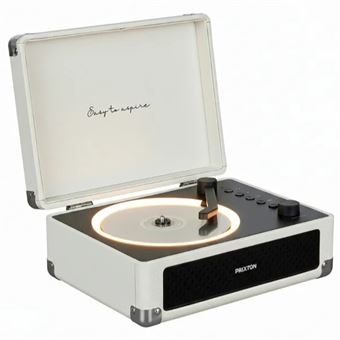 Reproductor de CD Bluetooth Prixton Boogie Crema