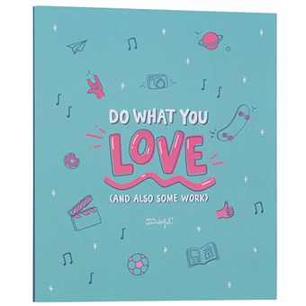 Mr Wonderful Carpeta archivadora – Do what you love (and also some work)