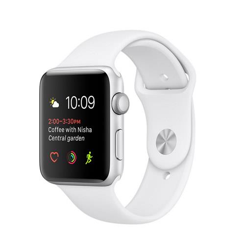 Apple Watch S1 42mm aluminio en plata y correa deportiva blanca - Smartwatch  - Comprar al mejor precio | Fnac