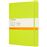 Cuaderno Moleskine Classic XL rayas tapa blanda verde limón_0