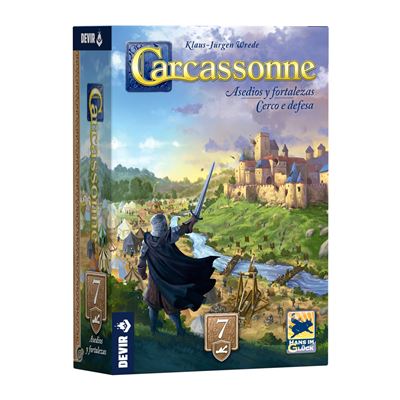 Carcassonne expansión 7: asedio y fortalezas