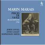 Marin Marais. Pieces de viole du second Livre, 1701 - Vinilo