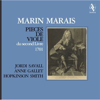 Marin Marais. Pieces de viole du second Livre, 1701 - Vinilo