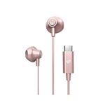 Auriculares con cable Energy Sistem EasyPods USB-C Rose Gold