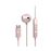 Auriculares con cable Energy Sistem EasyPods USB-C Rose Gold