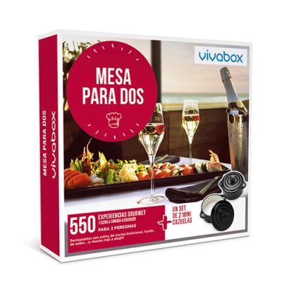 Vivabox Caja Regalo unisexadult multicolor mesa para dos