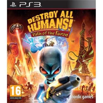 destroy all humans path of the furon ps3