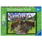 Puzzle Ravensburger Minecraft 300 piezas XXL