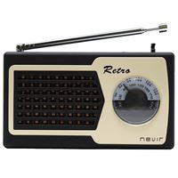 Radio Nevir Retro NVR-200 Negro