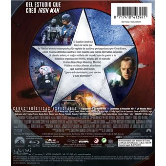 Capitán América: El primer vengador - Blu-Ray