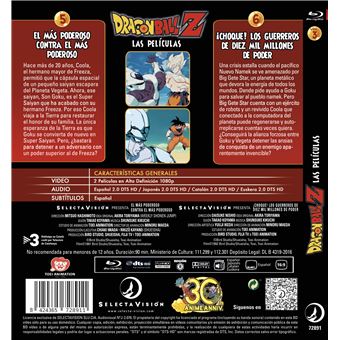 Dragon Ball Z Las Películas Vol.3, Películas 5 Y 6 (2025) - Blu-Ray