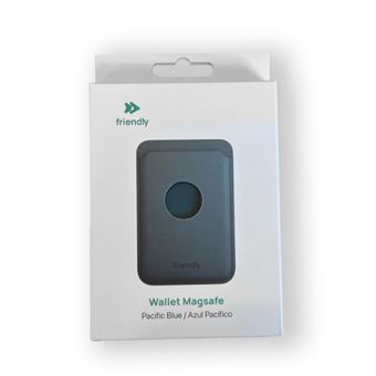 Tarjetero Friendly MagSafe Azul Pacífico