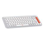 Teclado inalámbrico Bluetooth Logitech Pop Icon Blanco