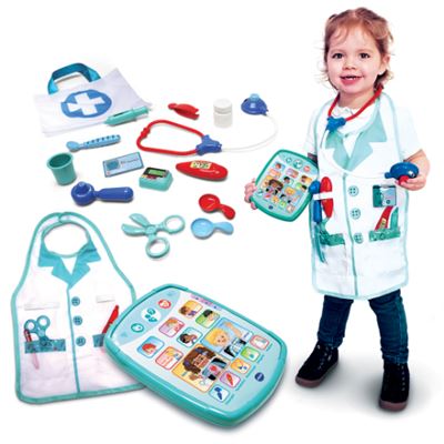 HERSITY Veterinario Juego de maletín médico para niños a partir de 3 años, juego de rol HERSITY Veterinario Juego de maletín médico para niños a partir de 3 años, juego de rol