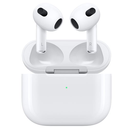Apple AirPods (3ª con estuche de carga - Auriculares inalámbricos Los mejores | Fnac