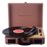 Tocadiscos Bluetooth Prixton VC400 Mousse de moca