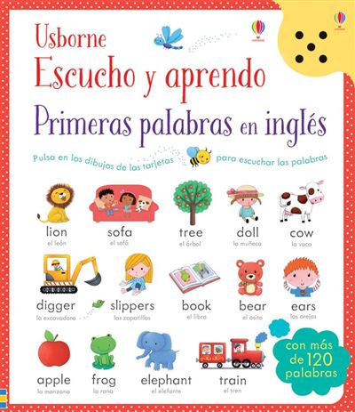 Libro Parlante En Inglés Para Niños – Vocabulario Interactivo Con 21 Temas – Aprendizaje Divertido De 2 A 6 Años