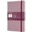 Cuaderno Moleskine Blend large rayas tapa dura harringbone púrpura_0