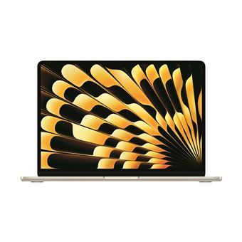 Apple MacBook Air 13,6" M3 CPU 8, GPU 8, 8GB RAM, 256GB SSD, Blanco estrella