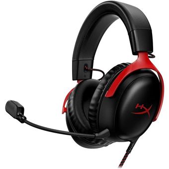 Auriculares Gaming HyperX Cloud III Negro/rojo