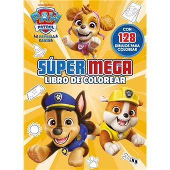 Paw Patrol Actividades-Super Mega Libro De Colorear