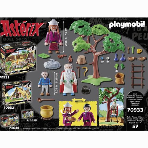 Playmobil 70933 Astérix Panorámix con el caldero de la Poción Mágica -  Playmobil - Comprar en Fnac