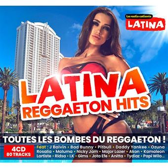 Latina Reggaeton Hits - 4 CD - Varios - Disco | Fnac Reggaeton Music