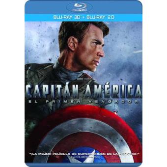 Capitán América: El primer vengador - Blu-Ray + 3D