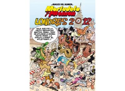 Libro Mortadelo Y londres 2012 francisco año magos del humor 151