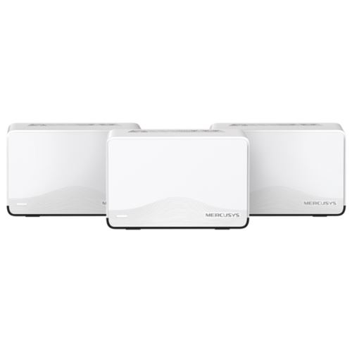 Mercusys Blanco Pack De 3 Sistema Wi-Fi Mesh Halo H25be Wi-Fi 7 Be3600