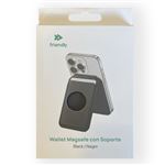 Tarjetero Friendly MagSafe con soporte Negro