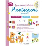 Gran cuaderno Montessori especial concentración, atención y