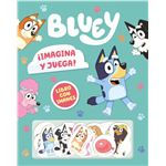 Bluey. Libro juguete - ¡Imagina y juega! Libro con imanes
