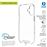 Funda Muvit for change Recycle-Tek Transparente para iPhone 17