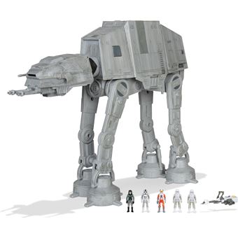 Jazwares Star Wars Micro Galaxy Squadron Boba Fett's Starship (Ep 5) - Veicolo da 7 pollici con espositore di volo e tre accessori per micro figure da 2,5 cm
