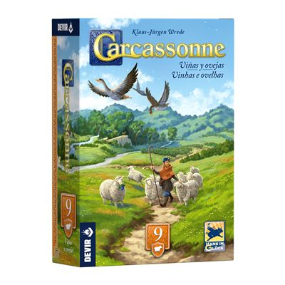 Carcassonne expansión 9: viñas y ovejas