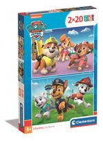 Clementoni puzzle 2x20 paw patrol